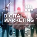 digital-marketing-concept-on-double-exposure-background-photo